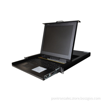 4ports/8ports/16ports 1u Rack Mount 15'' LCD Kvm Drawer (KVM-1500P series)